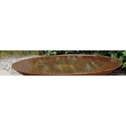 Corten Steel Water Bowl ADWNS6