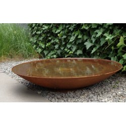 Corten Steel Water Bowl ADWNS5