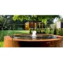 Corten сталь круглый пруд с фонтаном ADCBR1