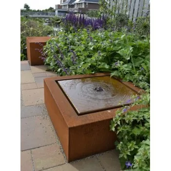 Corten Steel Water table - water feature ADCB12