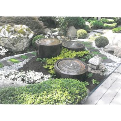 Aluminum Round Water table - water feature ADABR2