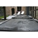 Aluminiowy basen-fontanna ADAB13