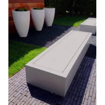 Aluminiowy basen-fontanna
