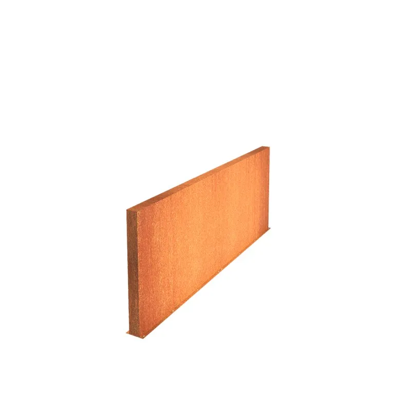 Wand aus Cortenstahl ADCW1.2
