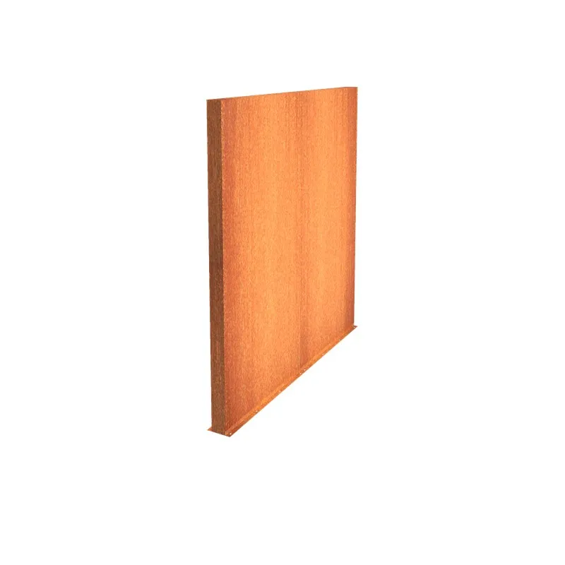 Wand aus Cortenstahl ADCW2