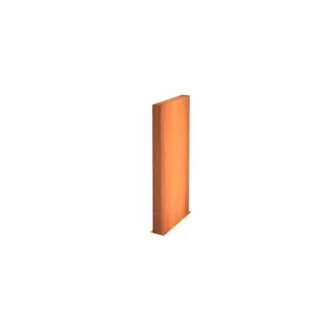 Wand aus Cortenstahl ADCW5.1
