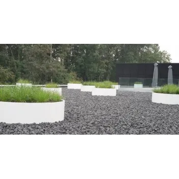 Planters  aluminum Ellipse AEL2