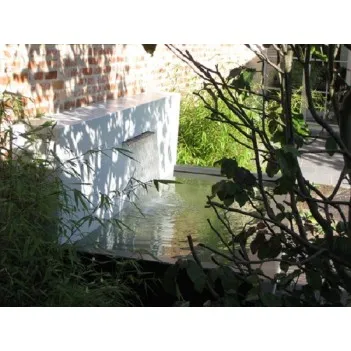 2500x250x1200 Aluminum free standing water wall ADVM2.2