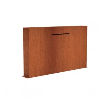 2000x250x1200 Сталь Corten отдельно стоящая водная стена ADVCM2.3