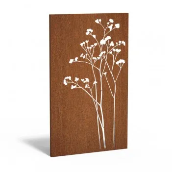 1100x50x1800 CorTen stahl Wänd ADCPN7