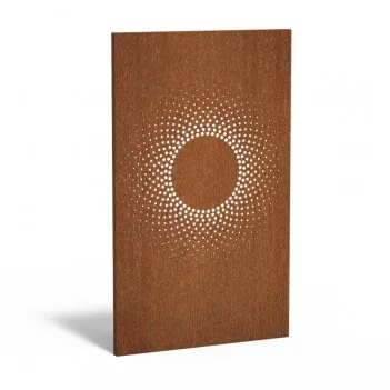 1100x50x1800 Corten stal ściana dekoracyjna ADCPA2.1