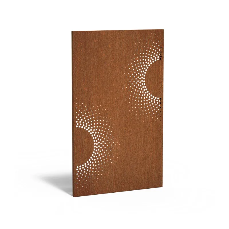 1100x50x1800 Corten stal ściana dekoracyjna ADCPA2.4 (5pcs)
