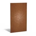 1100x50x1800 Ozdobná stěna z kortenové oceli ADCPA3 (5pcs)