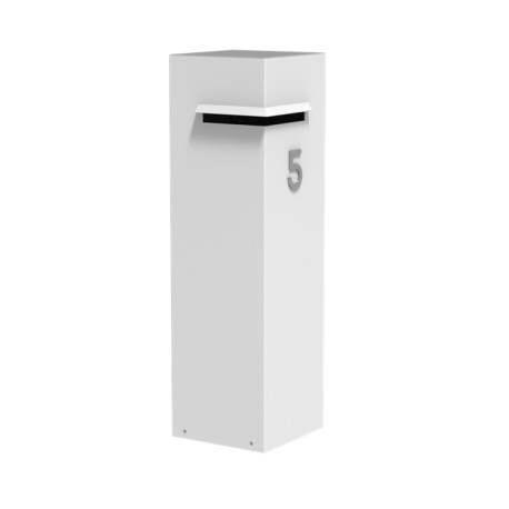 350x350x1200 Aluminum letterbox ADIVA1