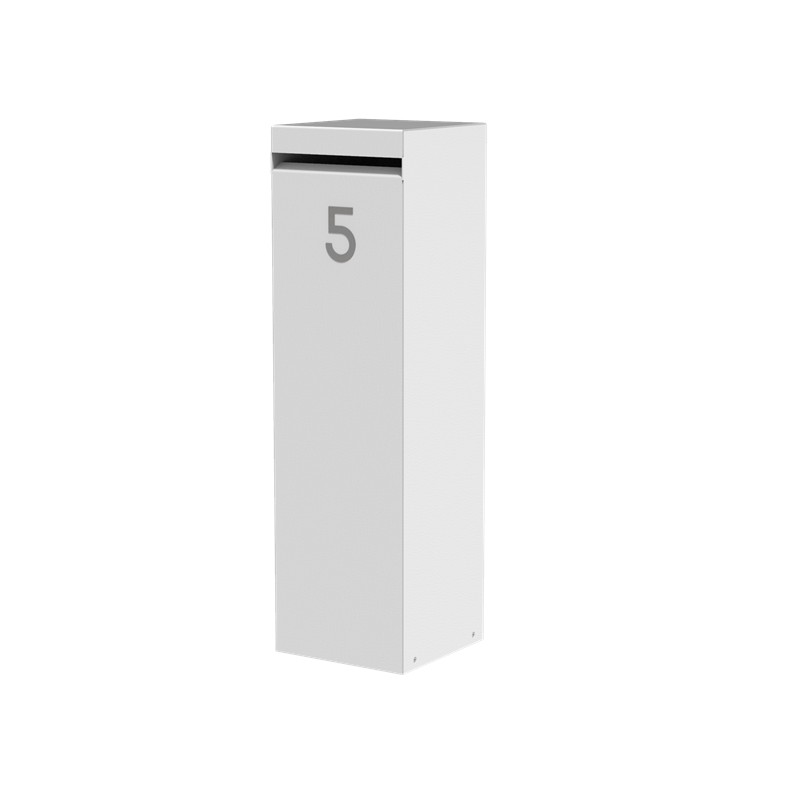 350x350x1200 Aluminum letterbox ADHAA1