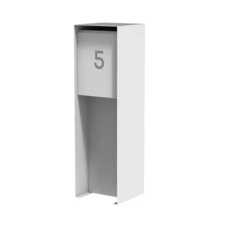 350x350x1150 Aluminum letterbox ADLFA1