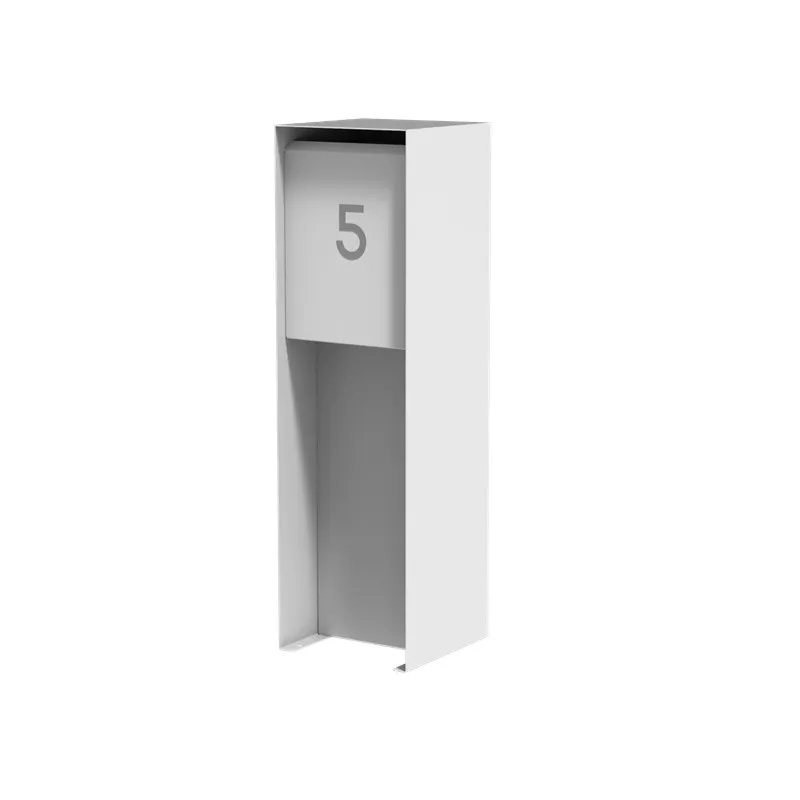 350x350x1150 Aluminum letterbox ADLFA1