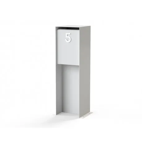 350x350x1150 Aluminum letterbox ADLFA1