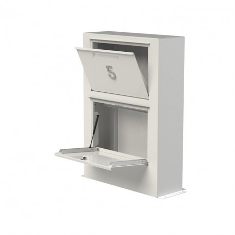 870x300x1250 Aluminum letterbox ADPPA1