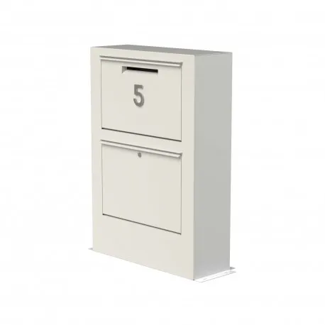 870x300x1250 Aluminum letterbox ADPPA1