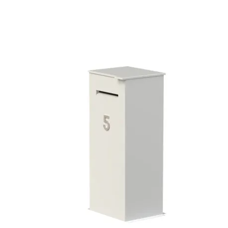 500x400x1200 Aluminum letterbox ADPCA1