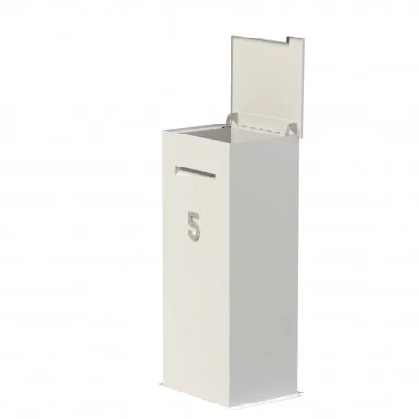 500x400x1200 Aluminum letterbox ADPCA1