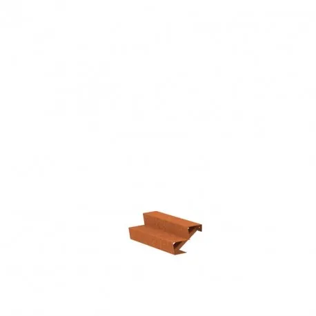 1000x480x340 Лестницы из стали Corten ADCST2.1 (2 ступени лестничные)