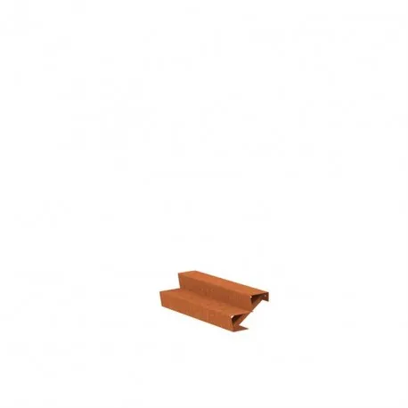1250x480x340 Лестницы из стали Corten ADCST2.2 ( 2 ступени лестничные)