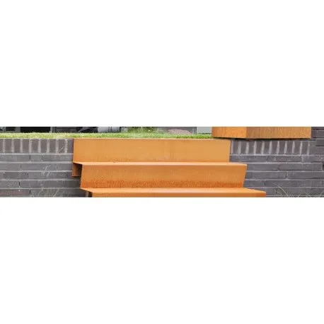 2000x480x340 Лестницы из стали Corten ADCST2.4 ( 2 ступени лестничные)