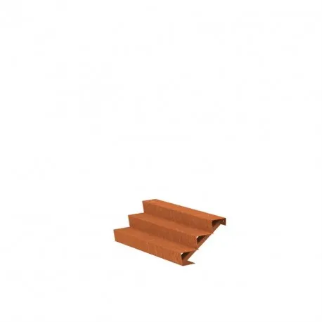 1500x720x510 Лестницы из стали Corten ADCST3.3 (3 ступени лестничные)