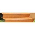 2500x720x510 Corten Steel Stairs ADCST3.5 (3 Stair steps)