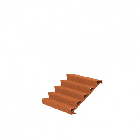1500x1200x850 Лестницы из стали Corten ADCST5.3 (5 ступени лестничные)
