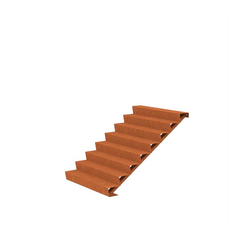 1500x1920x1360 Лестницы из стали Corten ADCST8.3 (8 ступени лестничные)