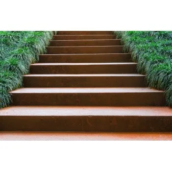 2500x2160x1530 CorTenstahl Treppe ADCST9.5 (9 Treppen)