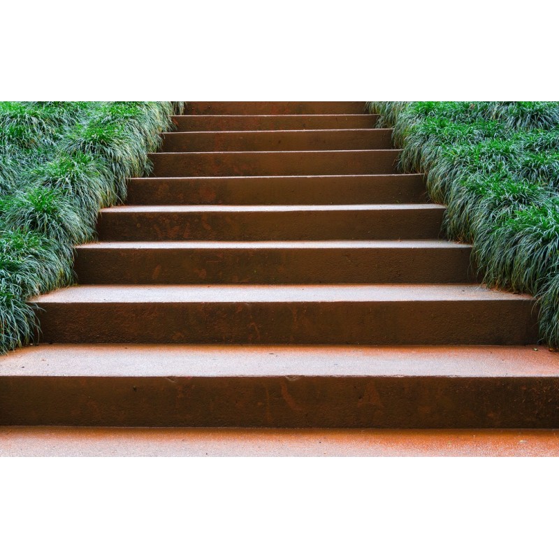 3000x2160x1530 Corten Steel Stairs ADCST9.6 (9 Stair steps)