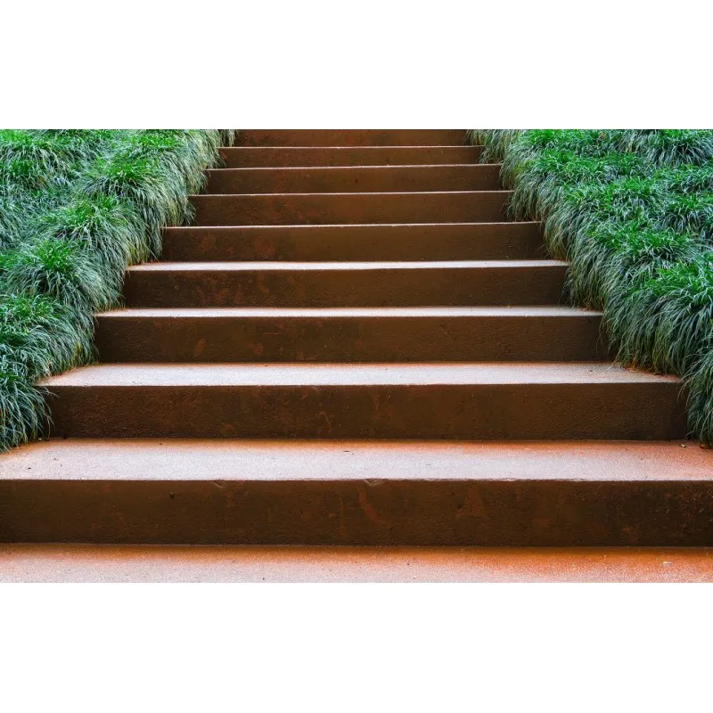 3000x2400x1700 Corten Steel Stairs ADCST10.6 (10 Stair steps)