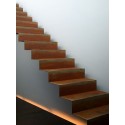 1250x3840x2720 Corten Steel Stairs ADCST16.2 (16 Stair steps)