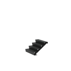 1000x960x680 Алюминиевые лестницы ADAST4.1 (4 ступени лестничные)