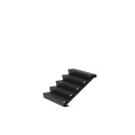 1250x1200x850 Hliníkové schody ADAST5.2 (5 Schodišťových stupňů)