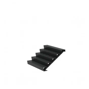 1500x1200x850 Aluminium Treppen ADAST5.3 (5 Treppen)