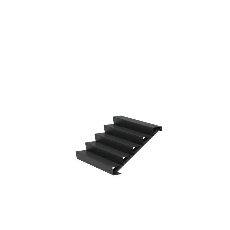 1500x1200x850 Алюминиевые лестницы ADAST5.3 (5 ступени лестничные)