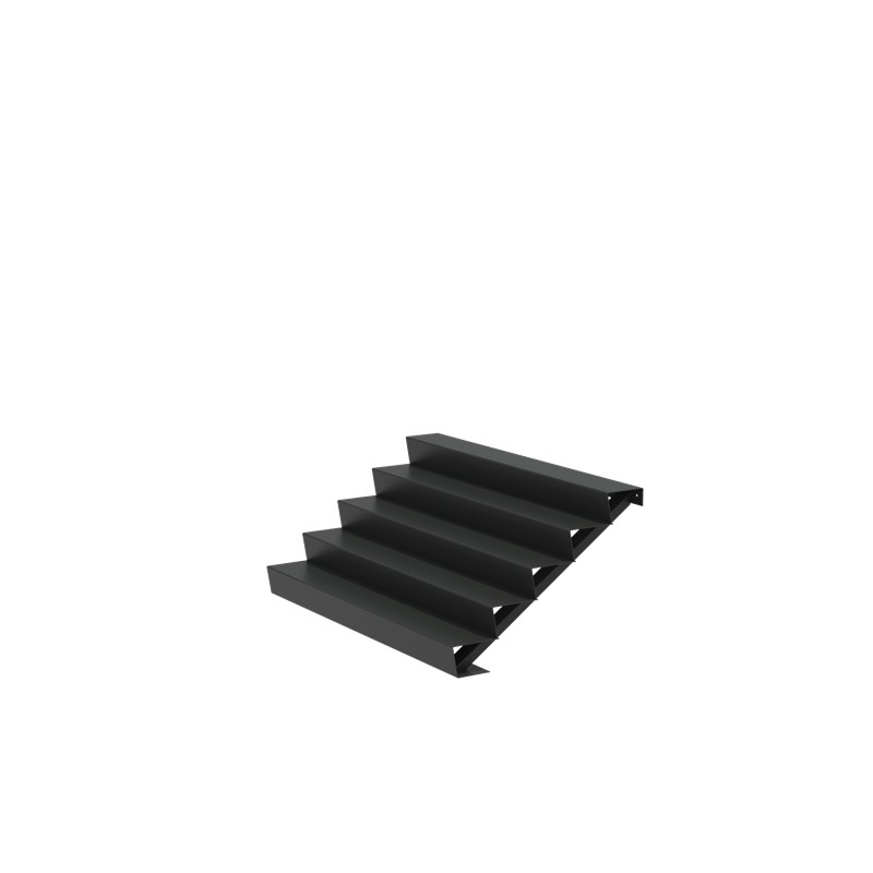 2000x1200x850 Aluminum Stairs ADAST5.4 (5 Stair steps)