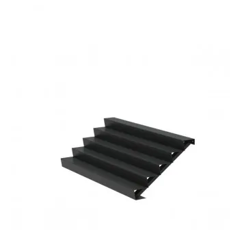 2500x1200x850 Aluminium Treppen (5 Treppen)
