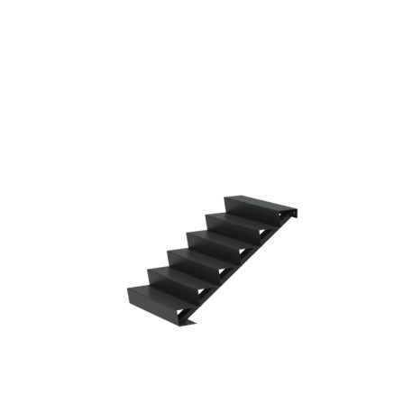 1000x1440x1020 Schody z Aluminium ADAST6.1 (6 Stopni schodów)