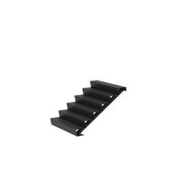 1250x1440x1020 Алюминиевые лестницы ADAST6.2 (6 ступени лестничные)