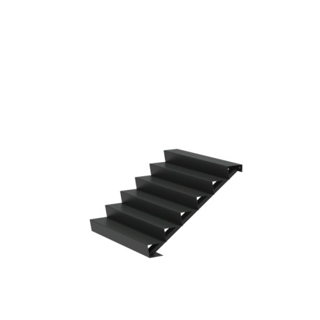 1500x1440x1020 Hliníkové schody ADAST6.3 (6 Schodišťových stupňů)