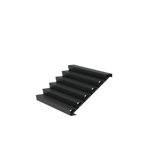 2000x1440x1020 Schody z Aluminium ADAST6.4 (6 Stopni schodów)