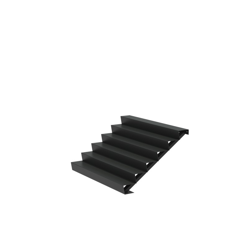 2000x1440x1020 Schody z Aluminium ADAST6.4 (6 Stopni schodów)