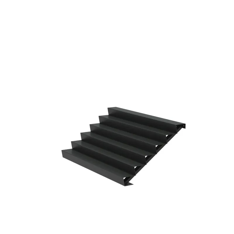 2500x1440x1020 Hliníkové schody ADAST6.5 (6 Schodišťových stupňů)