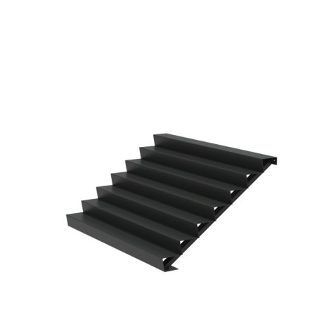 2500x1680x1190 Schody z Aluminium ADAST7.5 (7 Stopni schodów)
